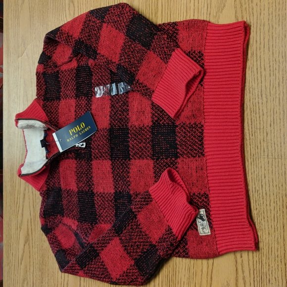 POLO Ralph Lauren Kids Wool Blend Sweater - Picture 1 of 7